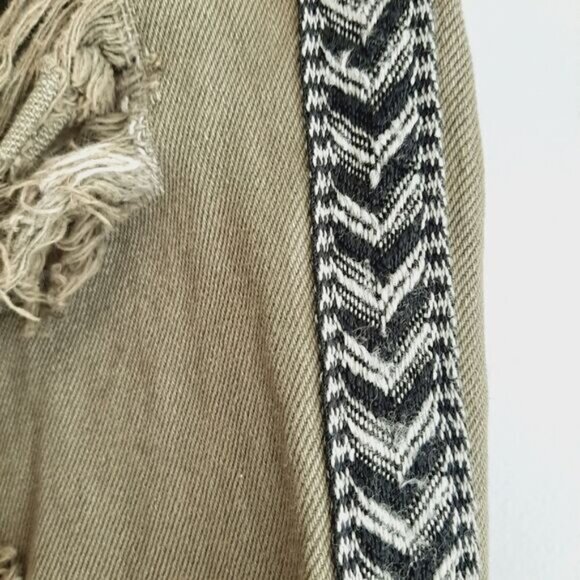 One Teaspoon Olive Distressed Jeans - Picture 7 of 16